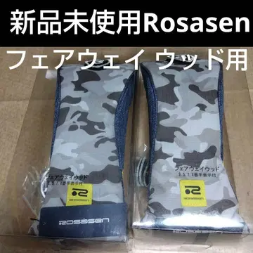 Rosasen 미사용 새상품 페어웨이 우드용 골프헤드커버 카모 패턴