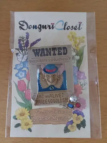 Donguri Closet 한정판 천공의 성 라퓨타 브로치 도라