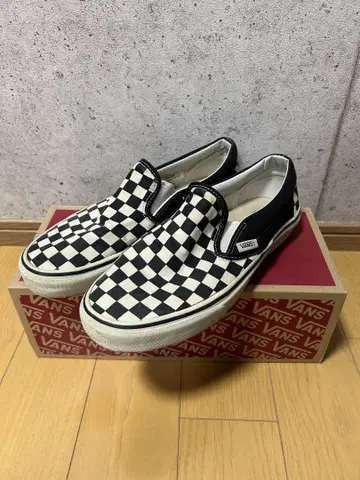 VANS 체커 패턴 슬립온 / US 9 / THEBONEZ / JESSE