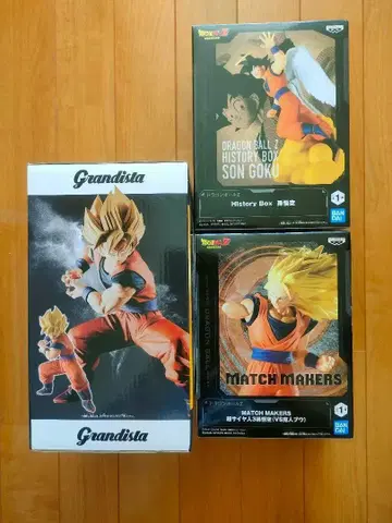 Grandista Son Goku 피규어 외 3종 세트