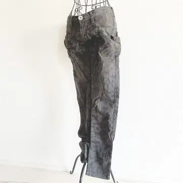 앤트 게이지 카고 스키니 팬츠 M 그레이 카키 일본제 올 패턴 캐주얼