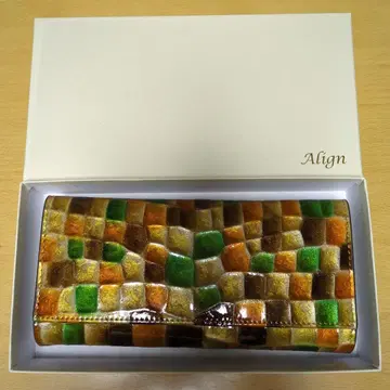 Align 멀티 컬러 장지갑