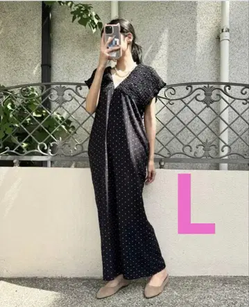 시마무라 셔링 살로펫 도트 L 사이즈