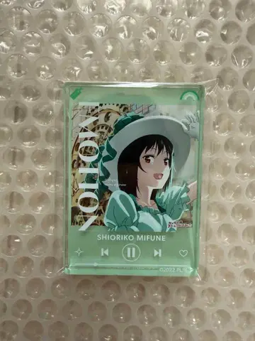 미후네 시오리코 러브라이브 니지가사키 학원 코마 플레이트 스탠드 아크릴