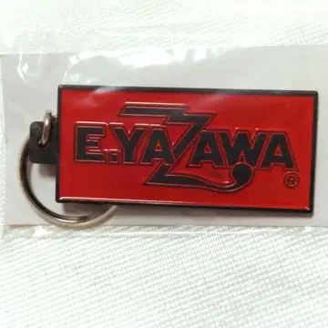 야자와 에이키치 YAZAWA 굿즈 알루미늄 키링 블랙 레드