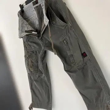 에드윈 남성용 밀리터리 크롭 팬츠