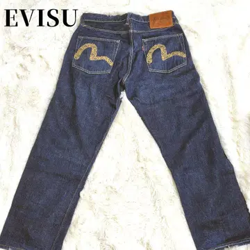[ 레어 ] 에비스 EVISU PARIS 시오야 브라더스 자수 골드 가문