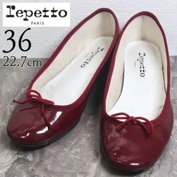 [새상품급] repetto 레페토 22.7 펌프스 카미유 보르도 가죽