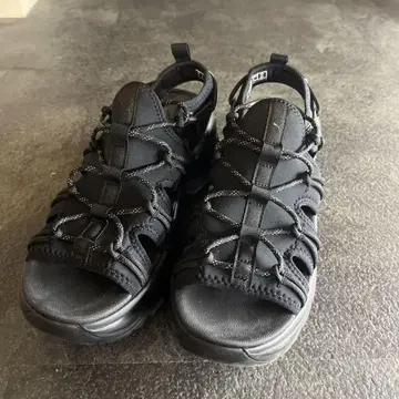 PUMA 시리아 웨지 샌들 25cm 블랙