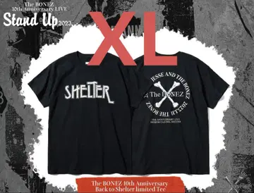 The BONEZ SHELTER 티셔츠 XL 블랙