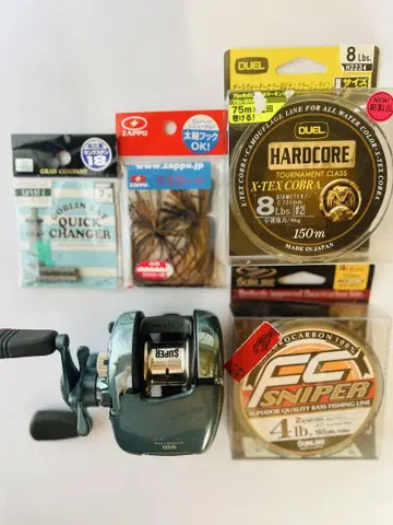 Daiwa 다이와 베이트 릴 105Hi Duel 6.3:1 덤 포함