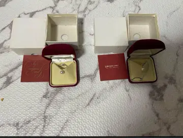MIKIMOTO 진주 넥타이핀 2개