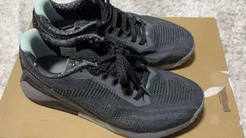 Reebok NanoX1 메쉬 어퍼 그레이 스니커즈