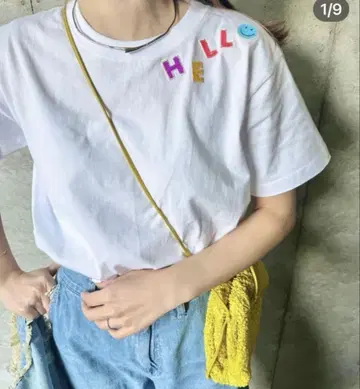 LINKABLE 라메 스팽글 Hello