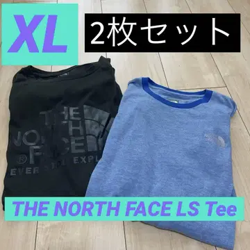 THE NORTH FACE 롱T 2매 세트 XL