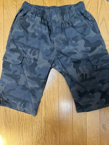 카모 패턴 카고 숏팬츠