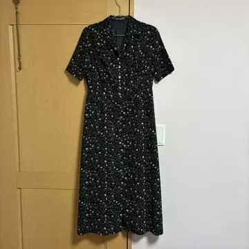 뉴요커 원피스 9호 꽃무늬 보태니컬 맥시 기장