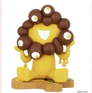 해양당 먘먘 피규어 컬렉션 피규어 옐로우 컬러 브라운