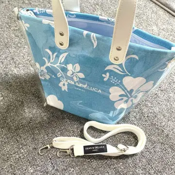 DEAN & DELUCA 딘앤델루카 하와이 한정판 백 블루