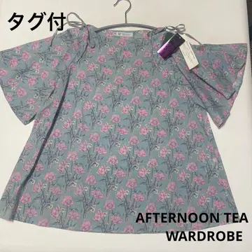 AFTERNOON TEA WARDROBE 리버티 면 린넨 셔츠