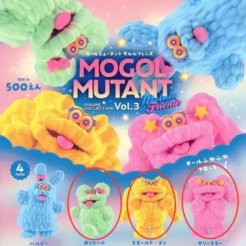 몰 뮤턴트 피규어 컬렉션 Vol.3 몰루 프렌즈 가챠