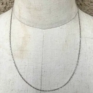 ITALY MADE SILVER925 ANCHOR NECKLACE 실버