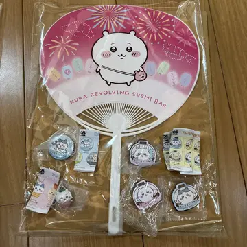 치이카와 쿠라스시 부채 피규어 마그넷 캔뱃지 세트 판매