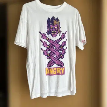 PUNK DRUNKERS ANGRY 티셔츠 L 사이즈 근육맨 콜라보