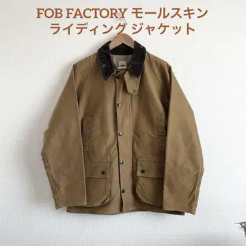 [컨디션 최상] FOB FACTORY 몰스킨 라이딩 자켓 L