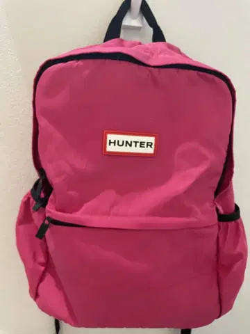 HUNTER 핑크 백팩