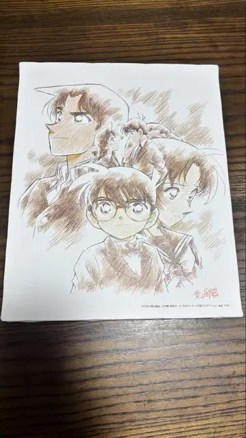 명탐정 코난 캔버스 보드 미궁의 십자로 (액자 포함)