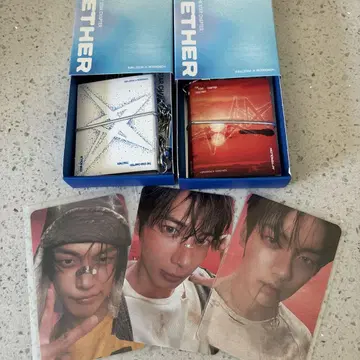 tomorrow x together 미니북 키링 트레이딩 카드