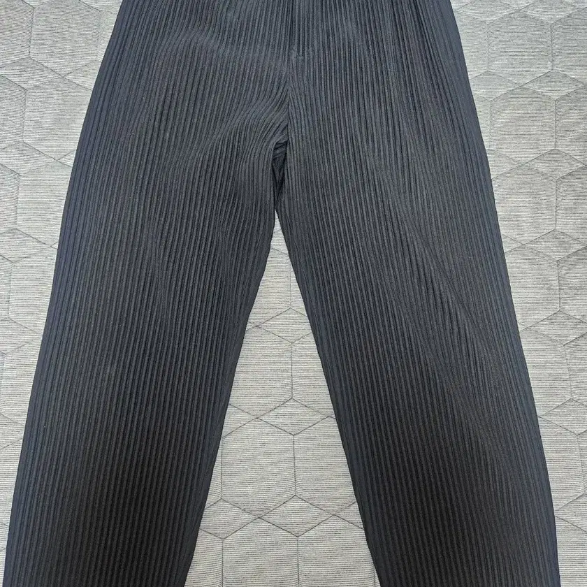 【ISSEY MIYAKE】ノーカラーシャツ　サイズL benine 9 / 別注 ベーシック シャツ