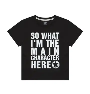 LUVISTRUE SM MAIN CHARACTER TEE(BLACK)