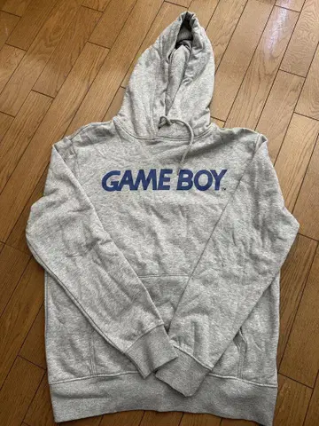 GAME BOY 후디 M 사이즈 그레이