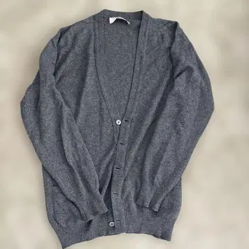 Lyle & Scott 캐시미어 그레이 가디건