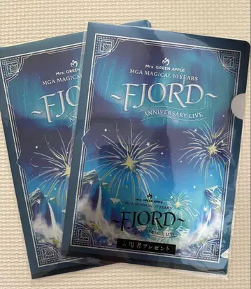 Mrs. GREEN APPLE ~FJORD~ 특전 클리어 파일