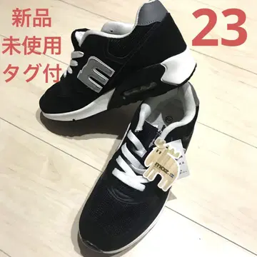 moz 모즈 스니커즈 블랙 23 미사용 새상품 택 포함