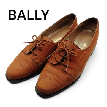 고품질 BALLY 드레스 신발 23cm 브라운