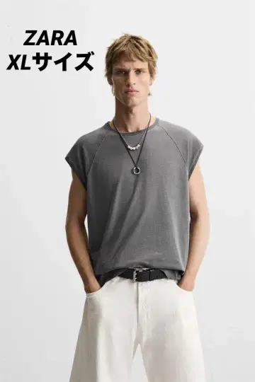 ZARA 자라 RELAXED FIT 탱크탑 XL 완판템