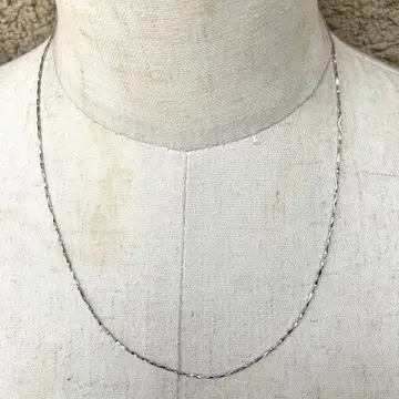 SILVER925 SCREW CHAIN NECKLACE/실버 목걸이