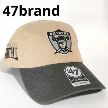 [ 새상품 일본 미발매 ] 47 브랜드 NFL 레이더스 투톤 캡