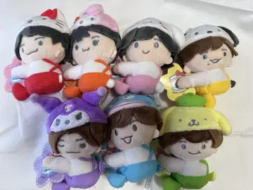 나니와단시 로손 산리오 콜라보 클립 마스코트 봉제인형