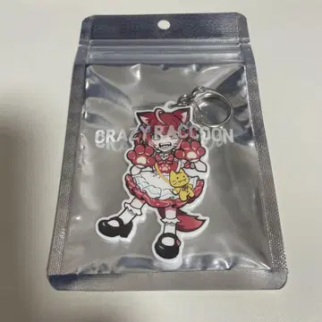 CR CRAZY RACOON 키링 키체인 아카미 카루비