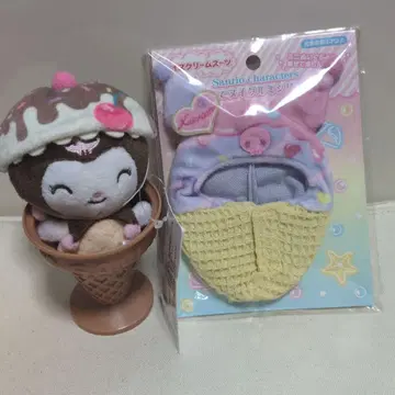 산리오 쿠로미 마스코트 아이스크림 콘 수트