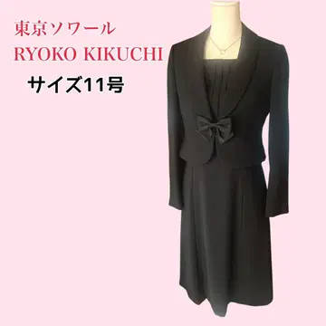 도쿄 소와르 RYOKO KIKUCHI 고급 블랙 포멀 예복 11
