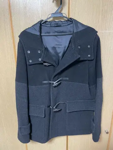 더플 코트 블랙