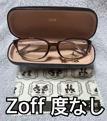 Zoff 디즈니 안경 도수 없는 렌즈