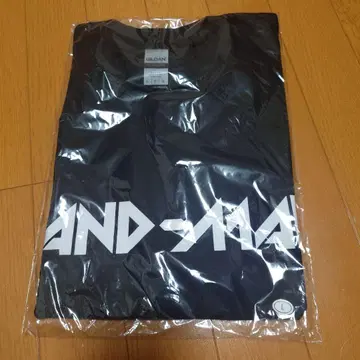 BAND-MAID 로고 티셔츠 L 사이즈 블랙