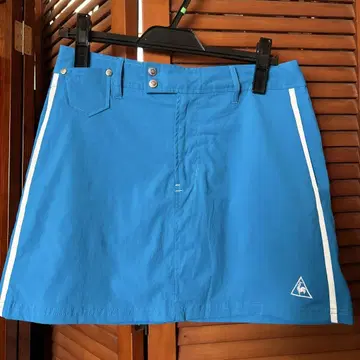 Le Coq Sportif 골프 스커트 블루